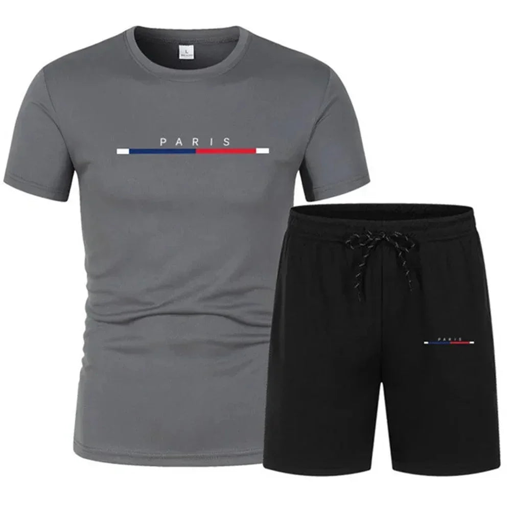 Two Piece Suits Men Designer Clothing Men Short Suits Summer Men Suits Men Sportswear Clothing Sportswear Fitness Sportswear - La Tienda Bella