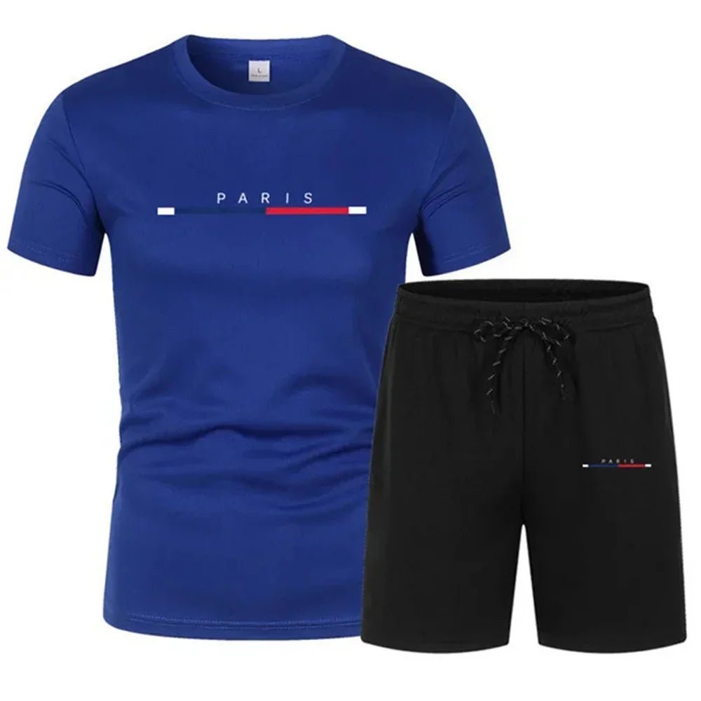 Two Piece Suits Men Designer Clothing Men Short Suits Summer Men Suits Men Sportswear Clothing Sportswear Fitness Sportswear - La Tienda Bella