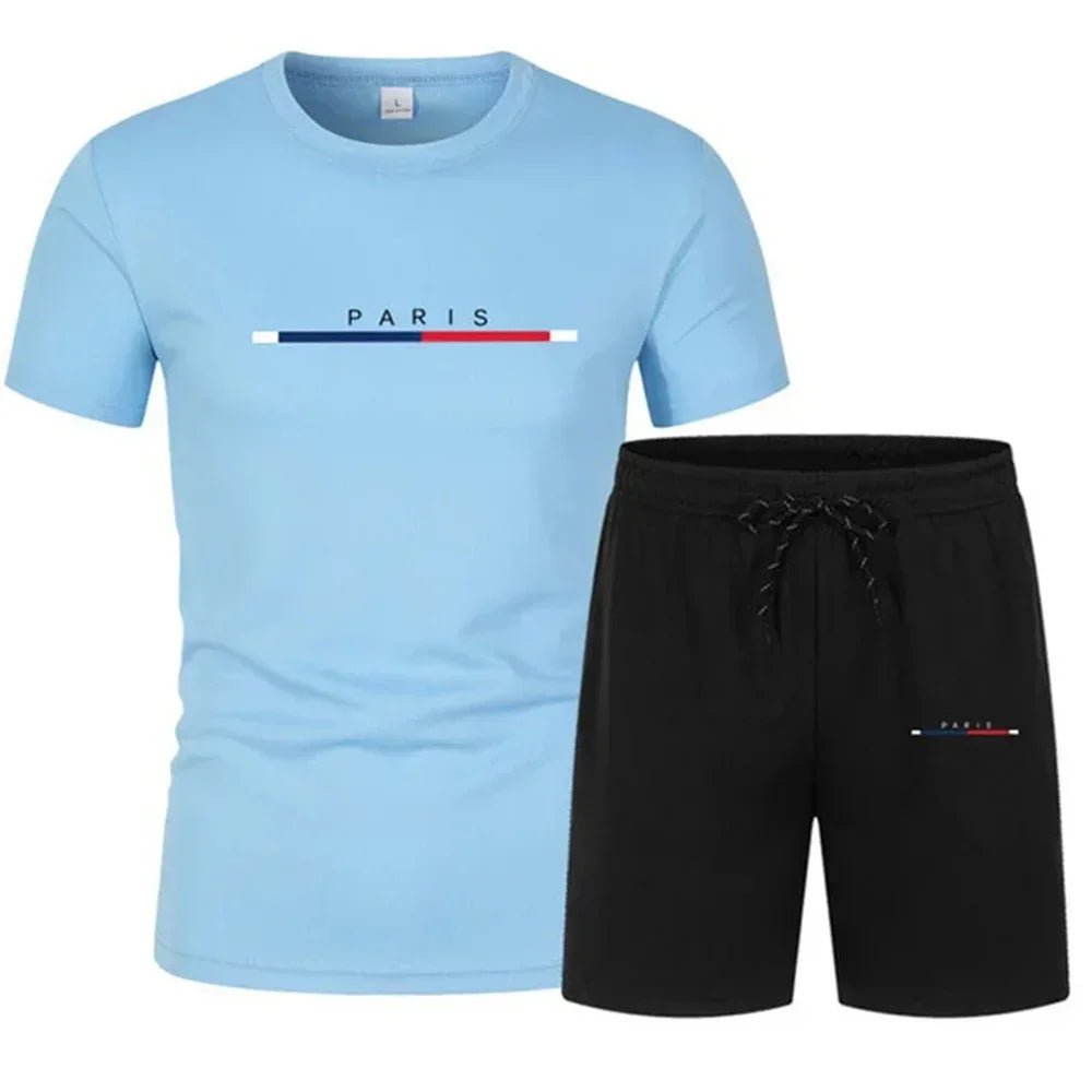 Two Piece Suits Men Designer Clothing Men Short Suits Summer Men Suits Men Sportswear Clothing Sportswear Fitness Sportswear - La Tienda Bella