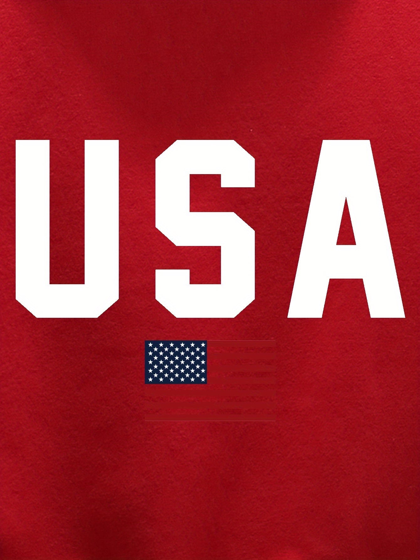 USA Print Hoodie, Cool Hoodies For Men, Men's Casual Pullover Hooded Sweatshirt With Kangaroo Pocket Streetwear For Winter Fall, As Gifts - La Tienda Bella