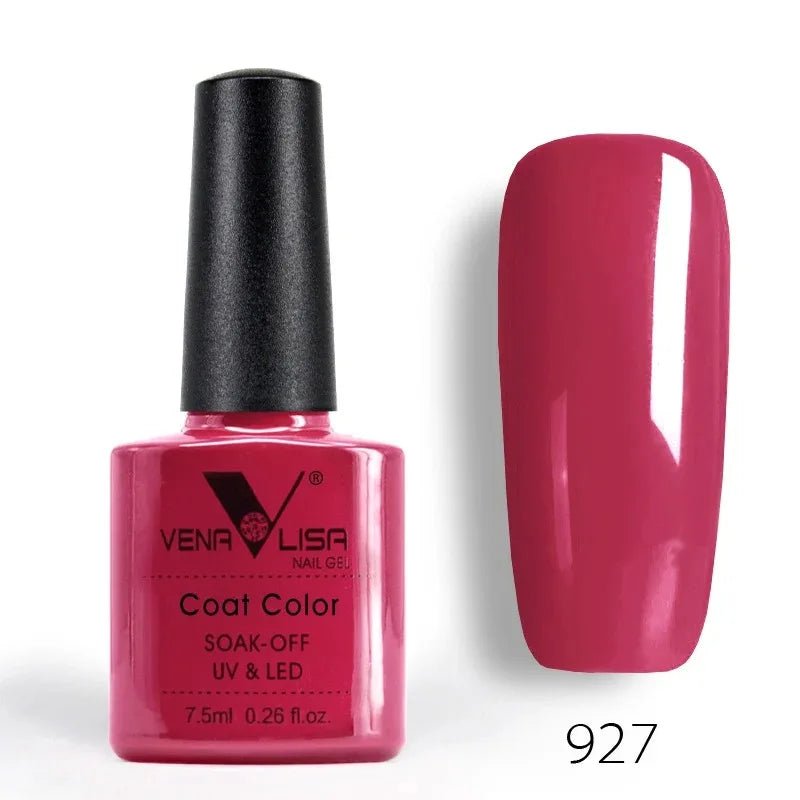 Venalisa Fashion Shiny 7.5ml Soak off UV Gel Nail Polish Nail Art Manicure Cosmetics Nail Gel Tips Varnish L1 - La Tienda Bella