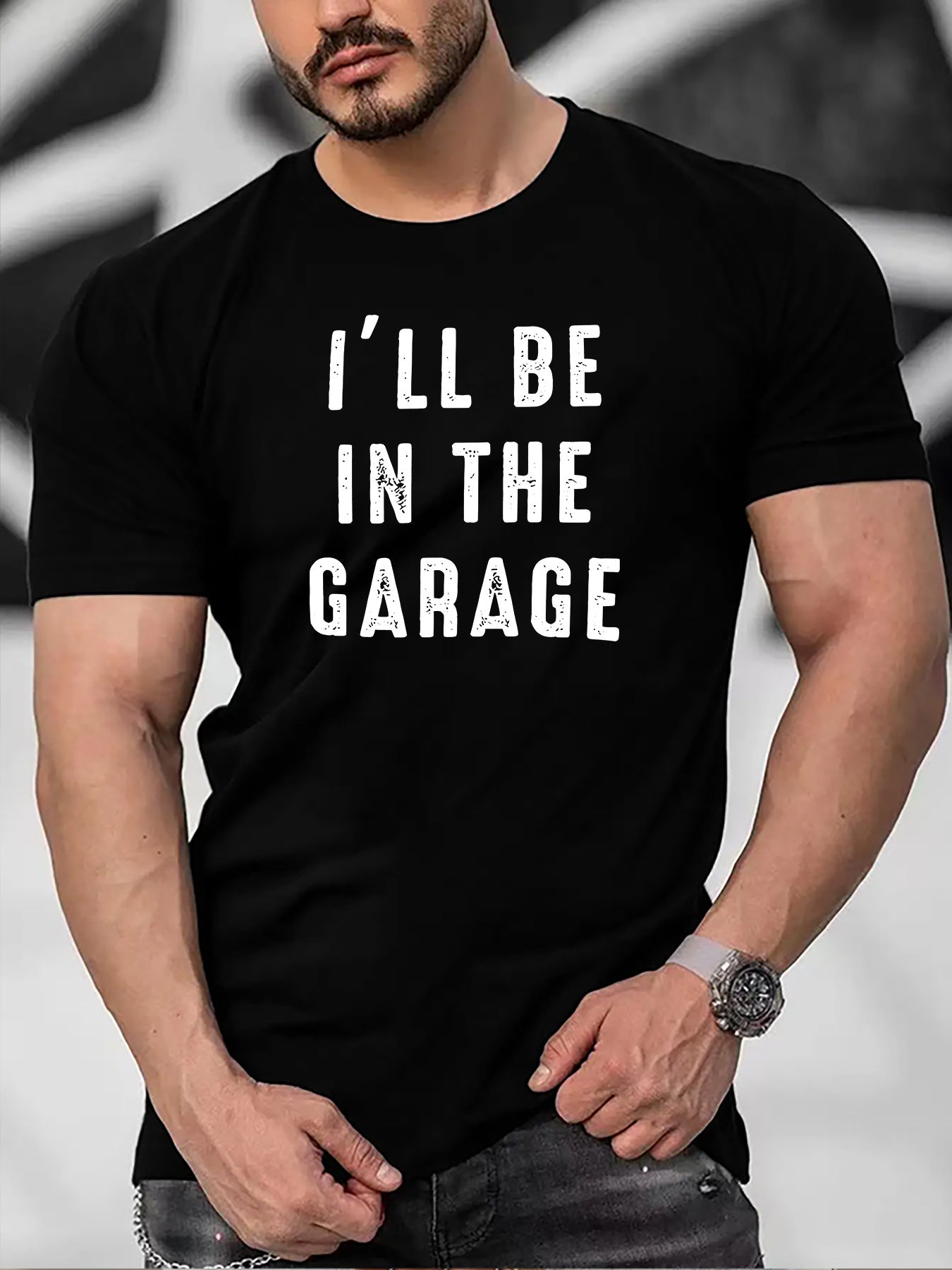 Vintage Humor Graphic Print T-Shirt - Casual Short Sleeve Tees for Men - Summer Fashion Essential with Relaxed Fit and Soft Fabric - La Tienda Bella