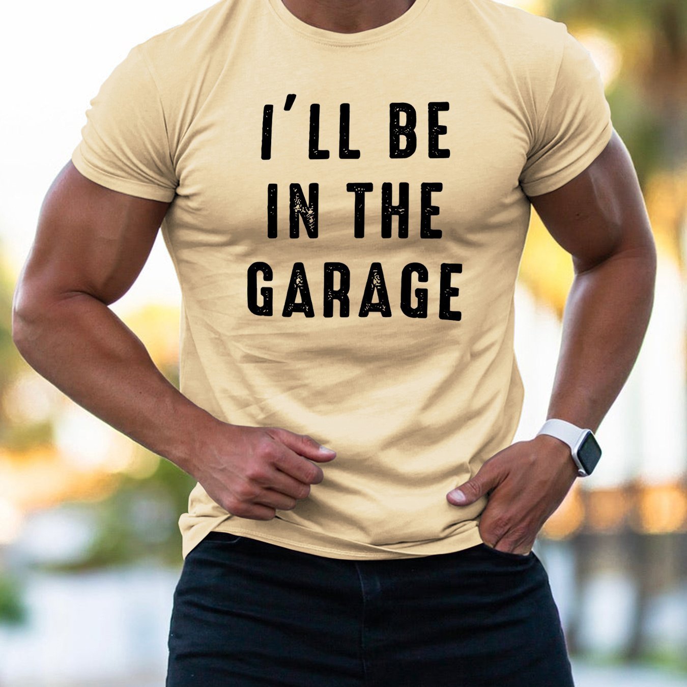 Vintage Humor Graphic Print T-Shirt - Casual Short Sleeve Tees for Men - Summer Fashion Essential with Relaxed Fit and Soft Fabric - La Tienda Bella