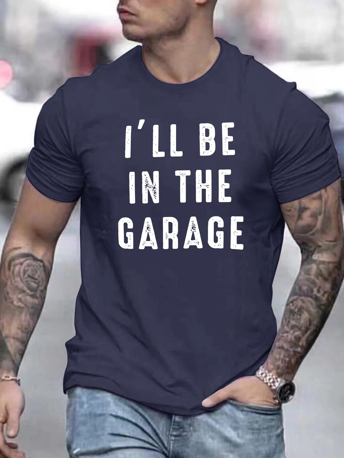 Vintage Humor Graphic Print T-Shirt - Casual Short Sleeve Tees for Men - Summer Fashion Essential with Relaxed Fit and Soft Fabric - La Tienda Bella