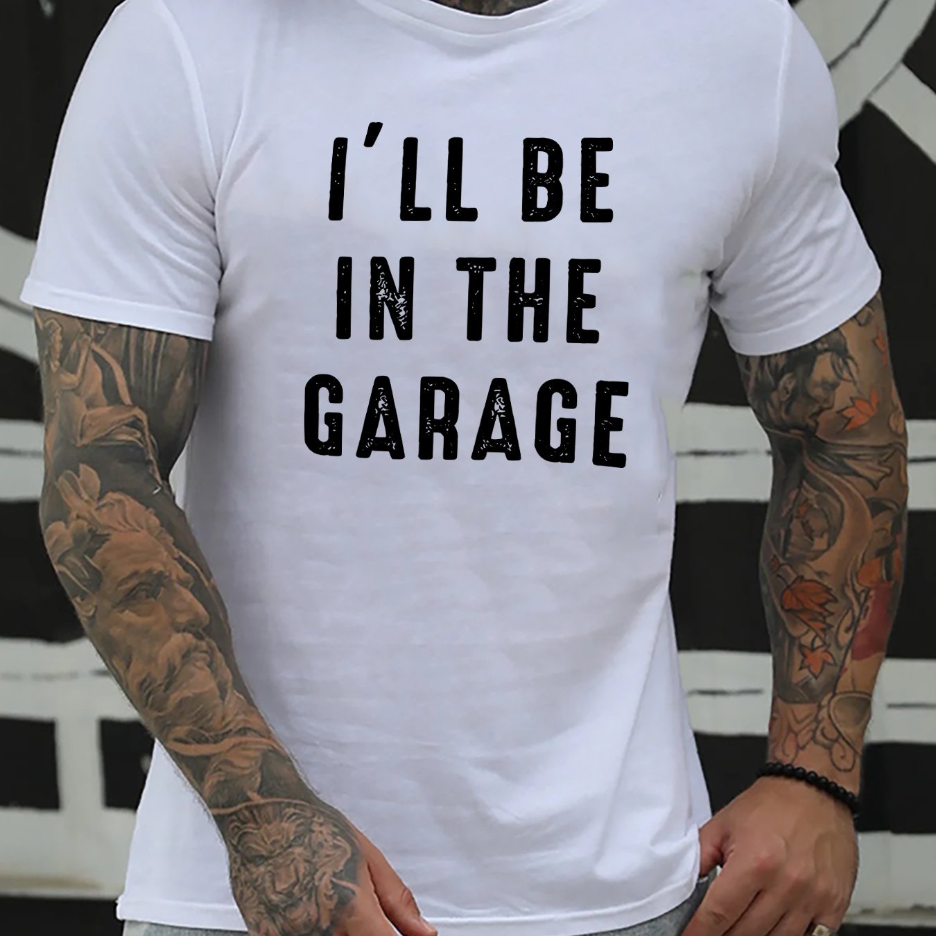 Vintage Humor Graphic Print T-Shirt - Casual Short Sleeve Tees for Men - Summer Fashion Essential with Relaxed Fit and Soft Fabric - La Tienda Bella