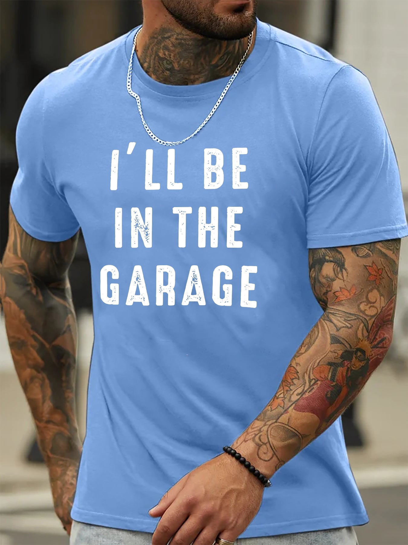 Vintage Humor Graphic Print T-Shirt - Casual Short Sleeve Tees for Men - Summer Fashion Essential with Relaxed Fit and Soft Fabric - La Tienda Bella