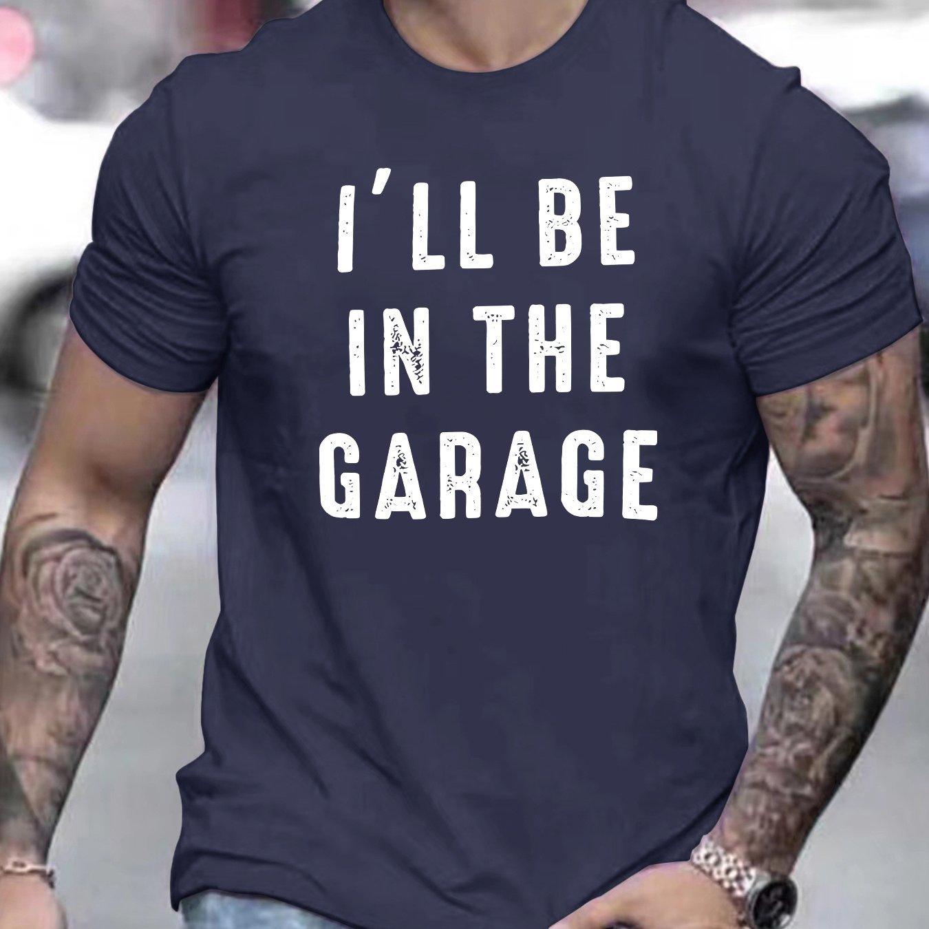 Vintage Humor Graphic Print T-Shirt - Casual Short Sleeve Tees for Men - Summer Fashion Essential with Relaxed Fit and Soft Fabric - La Tienda Bella