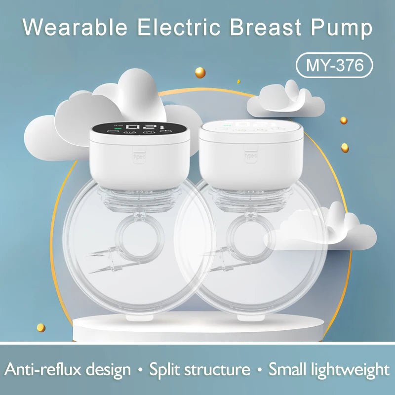 Wearable Breast Pump Mother and Baby Supplies Breast Pump Breast Milk Milking and Milking Machine - La Tienda Bella