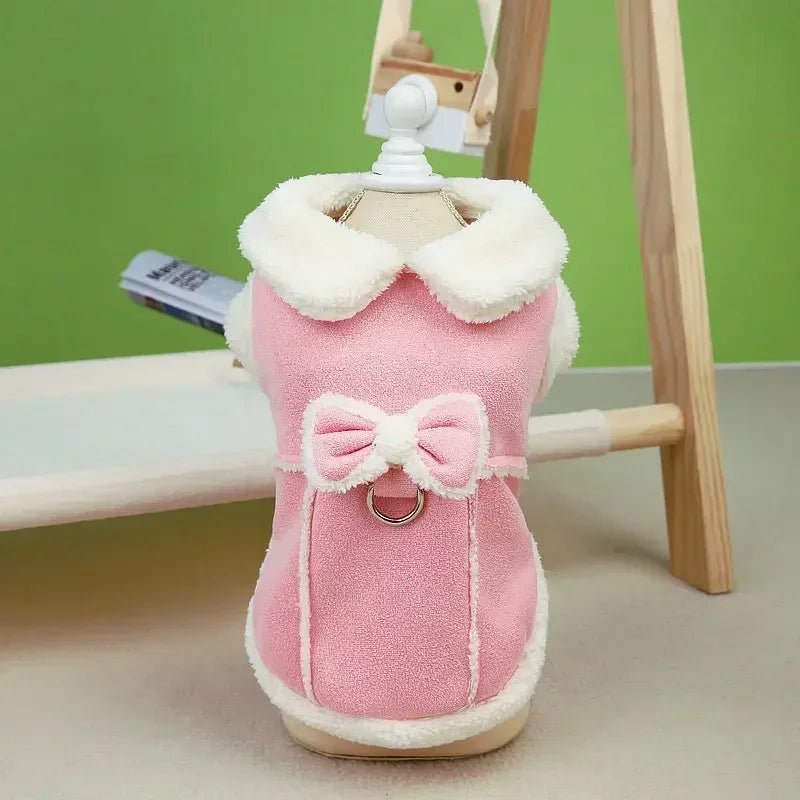 Cozy Winter Dog Jacket - Small Pet Clothes for Dogs & Cats - La Tienda Bella
