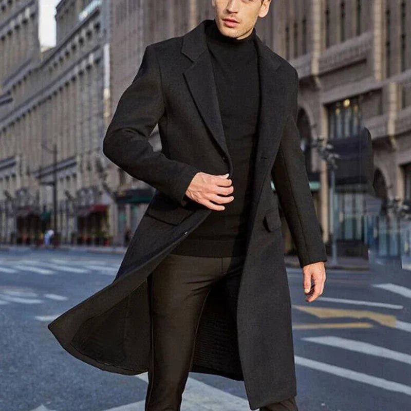Luxury Winter Men's Fashion Coat - Casual Outerwear - La Tienda Bella