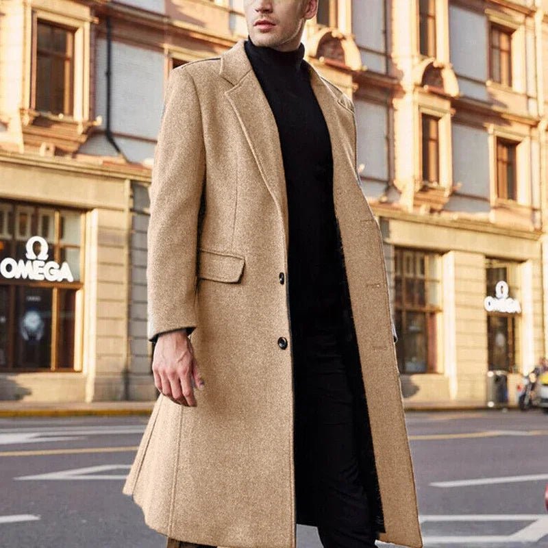 Luxury Winter Men's Fashion Coat - Casual Outerwear - La Tienda Bella