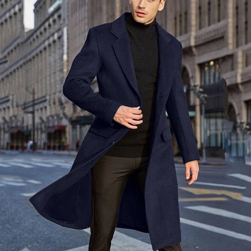Luxury Winter Men's Fashion Coat - Casual Outerwear - La Tienda Bella