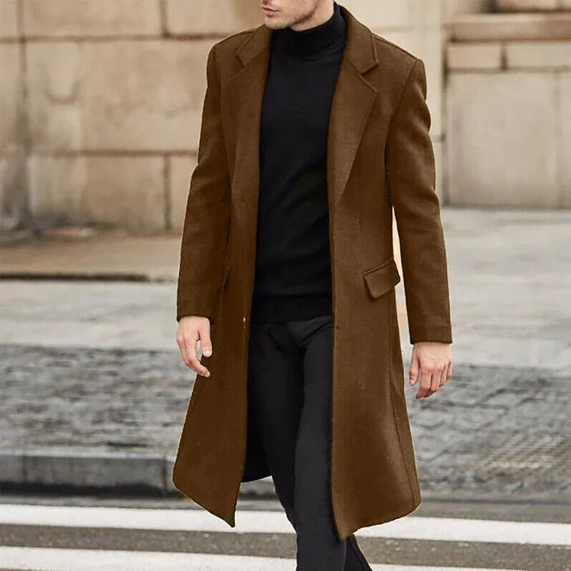 Luxury Winter Men's Fashion Coat - Casual Outerwear - La Tienda Bella