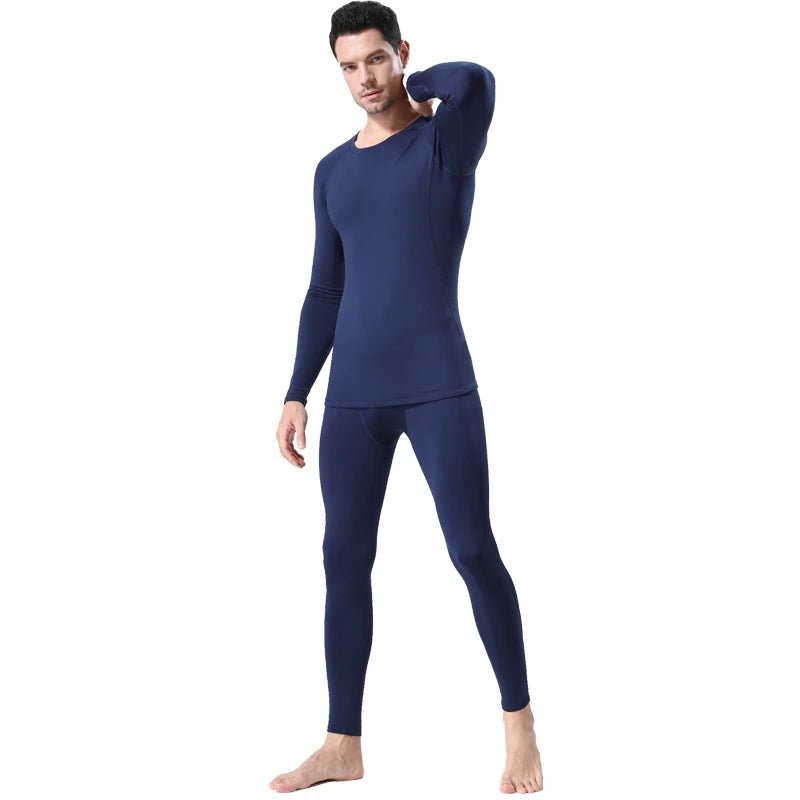 Men's Winter Fleece Thermal Underwear Leggings - Warm Long Pants - La Tienda Bella