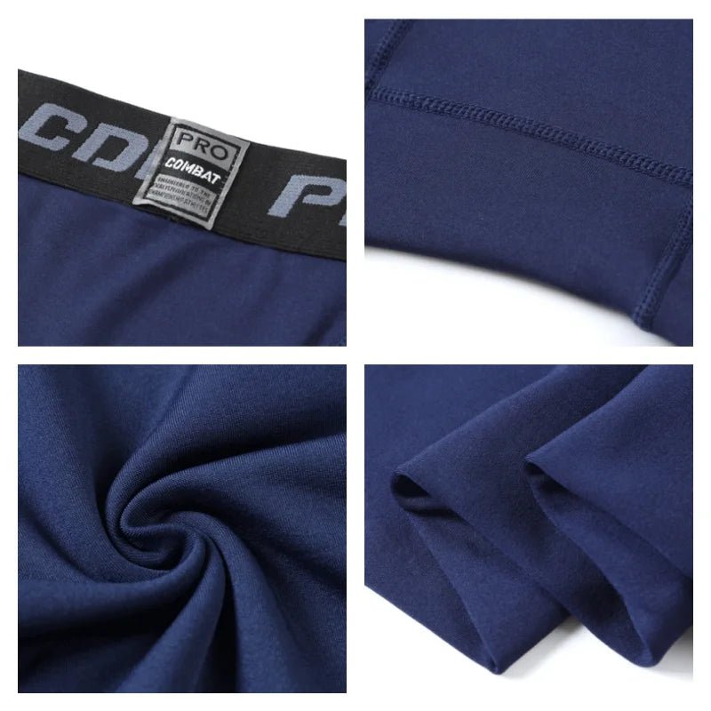 Men's Winter Fleece Thermal Underwear Leggings - Warm Long Pants - La Tienda Bella