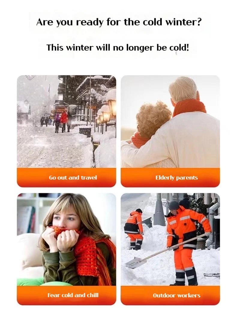 Men's Winter Workwear Heated Vest - Cold-Proof Constant Temperature Outdoor Clothing - La Tienda Bella