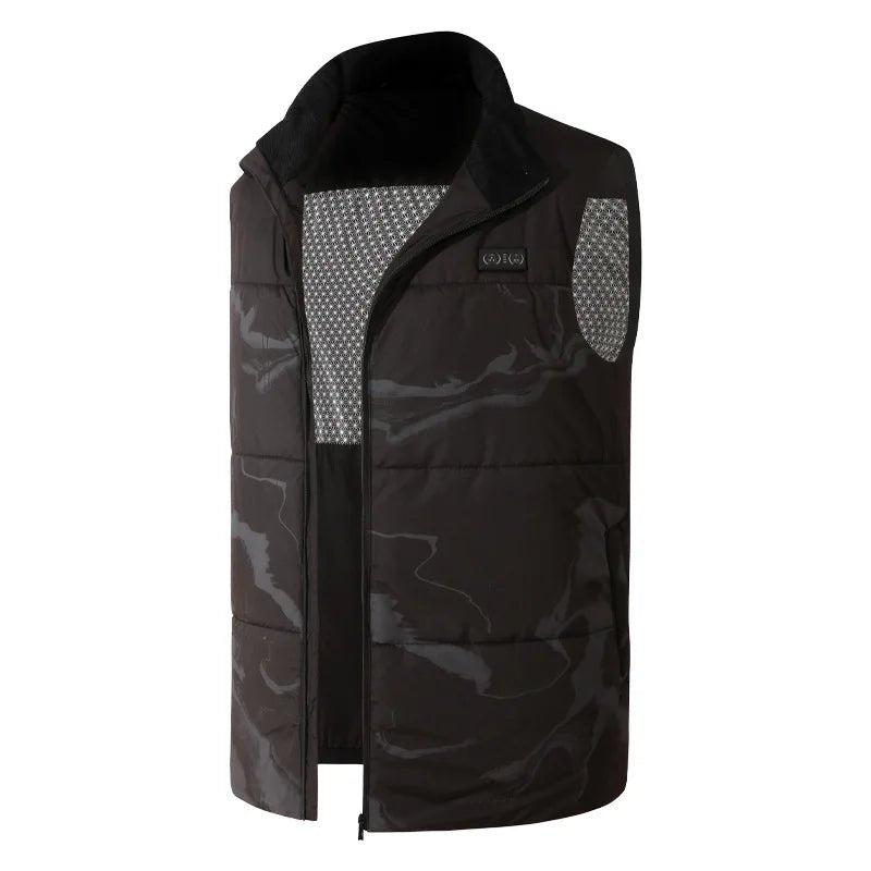 Men's Winter Workwear Heated Vest - Cold-Proof Constant Temperature Outdoor Clothing - La Tienda Bella