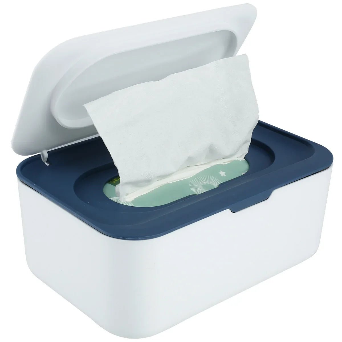 Wipes Dispenser Dustproof Tissues Wipes Case with Lids Multifunctional Baby Wipe Holder Large - La Tienda Bella