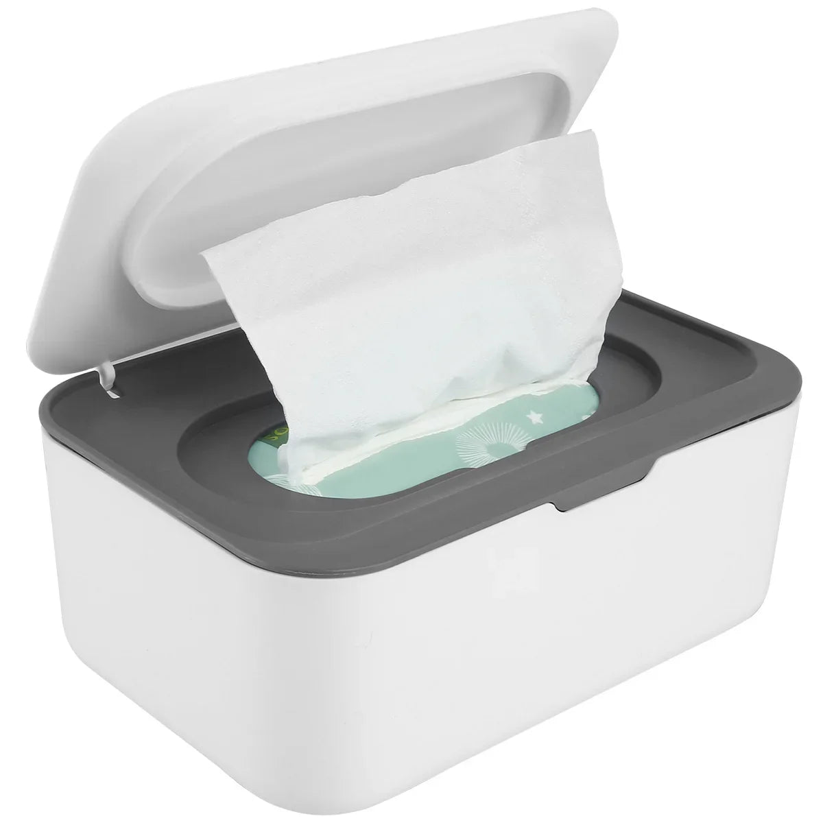 Wipes Dispenser Dustproof Tissues Wipes Case with Lids Multifunctional Baby Wipe Holder Large - La Tienda Bella