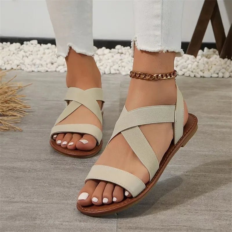 Women Sandals Shoes Summer Party Sandals For Women Soft Sandals Ladies Breathable Shoes Woman Retro Footwear Female Women Sandal - La Tienda Bella