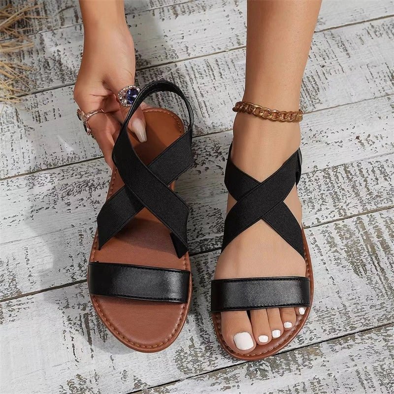 Women Sandals Shoes Summer Party Sandals For Women Soft Sandals Ladies Breathable Shoes Woman Retro Footwear Female Women Sandal - La Tienda Bella