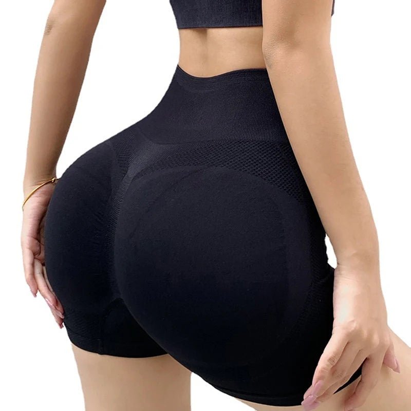 Women Shorts Sports For Women New Cycling Jogging Fitness High Waist Push up - La Tienda Bella
