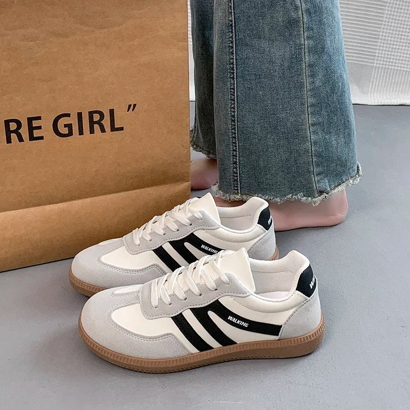 Women Sneakers 2025 Spring New Luxury Flat Loafers Comfortable Slip on Soft Female Sneakers Lightweight Outdoor Shoes for Women - La Tienda Bella