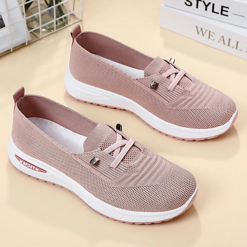 Women's Shoes 2025 Casual Sneakers Breathable Mesh Chunky Sole Affordable Free Shipping - La Tienda Bella