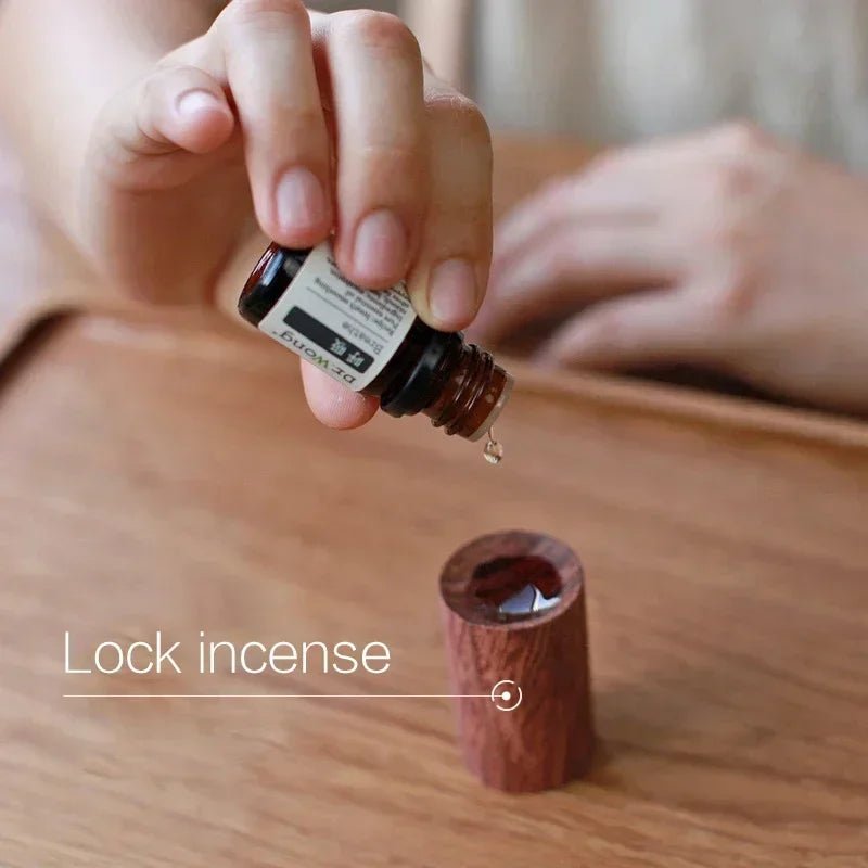 Wooden Essential Oil Aromatherapy Diffuser Wooden Diffuser Eco - Friendly Fragrance Diffused Wood Refreshing Sleep Aid For Home - La Tienda Bella